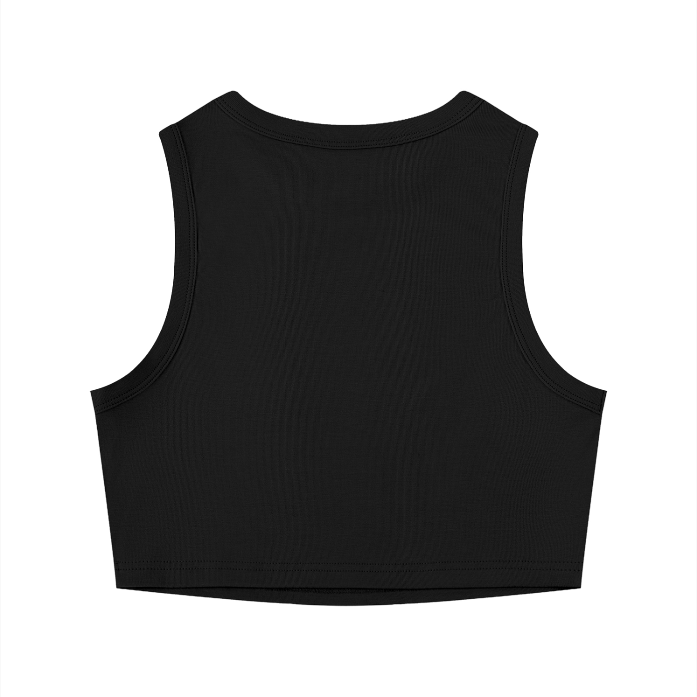 GODS Tight Crewneck Crop in Black