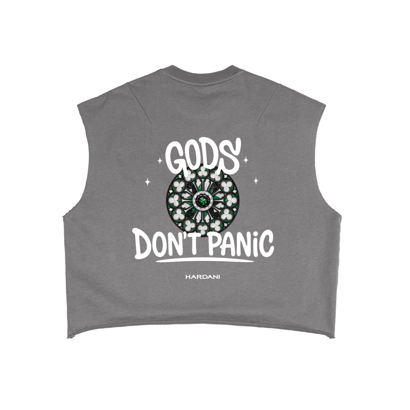 GODS French Boxy Tank in Gray