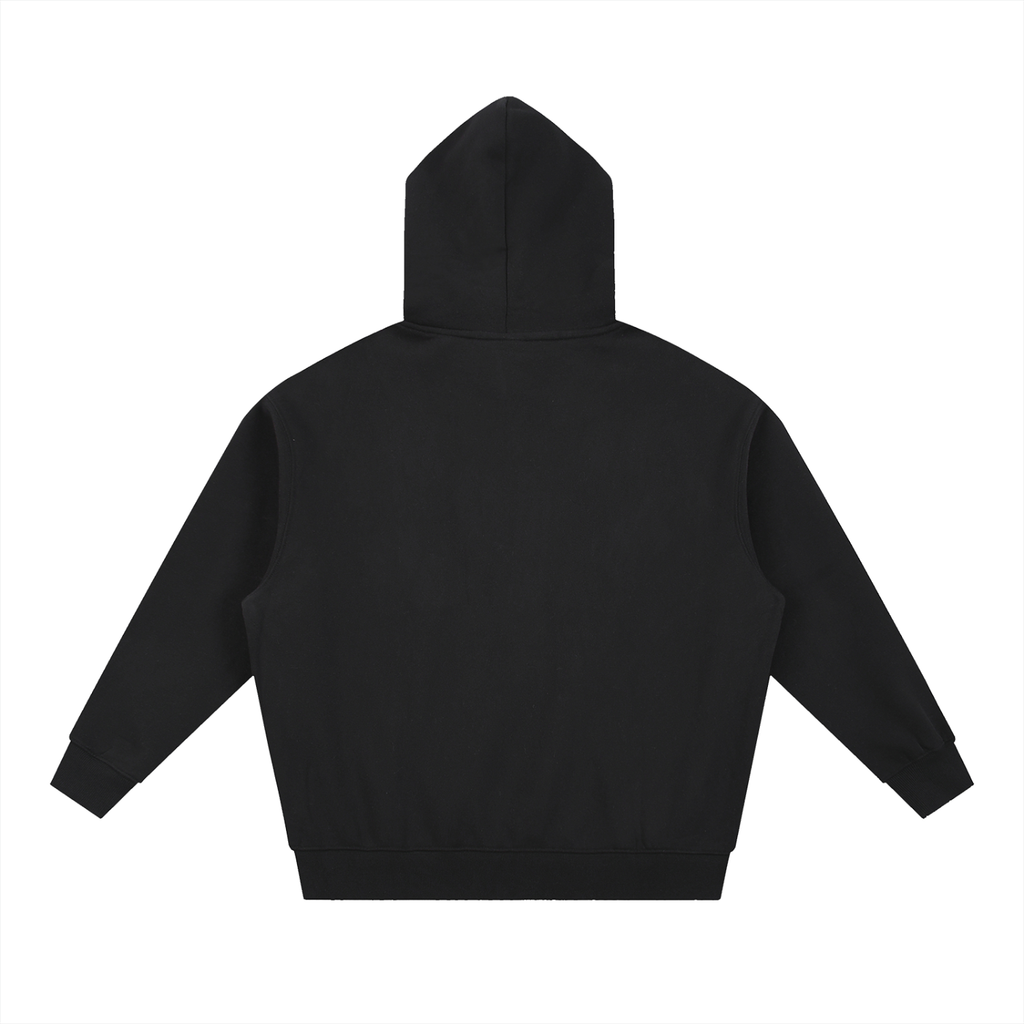Alpha Boxy Fleece in OG & Black