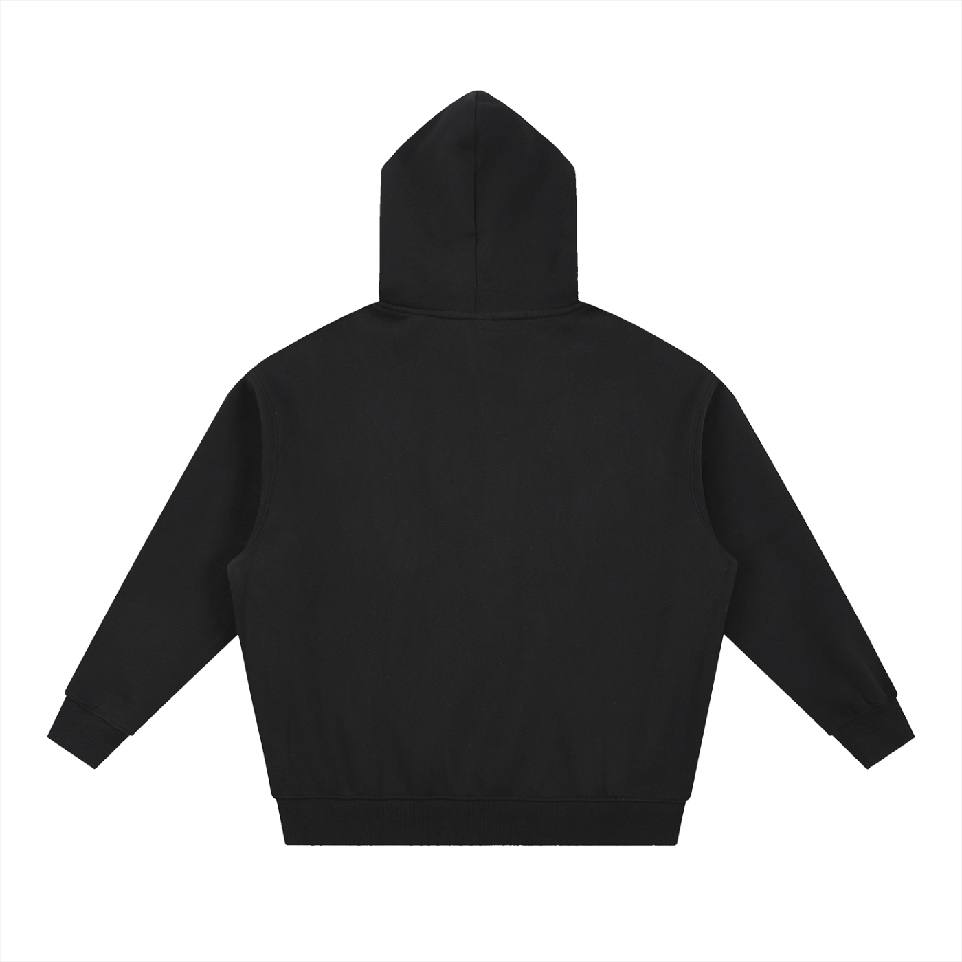 Alpha Boxy Fleece in OG & Black