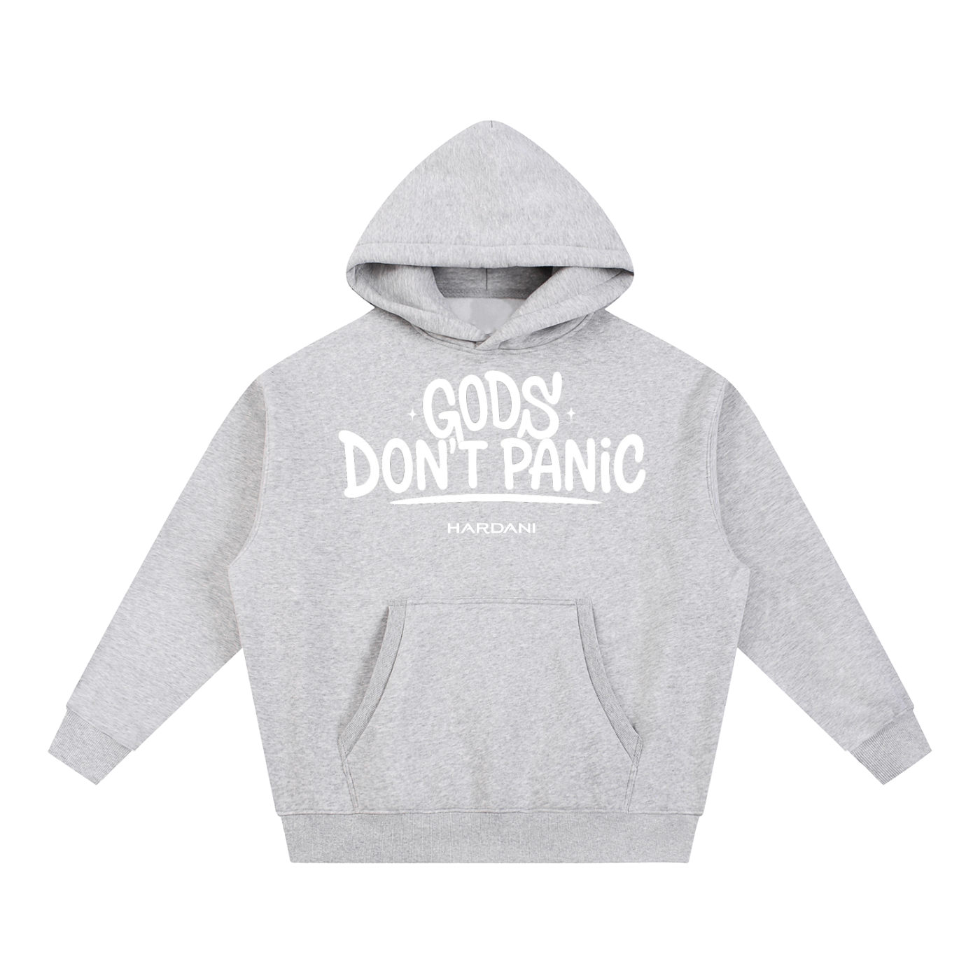 GODS Oversized Boxy Fleece in Gray