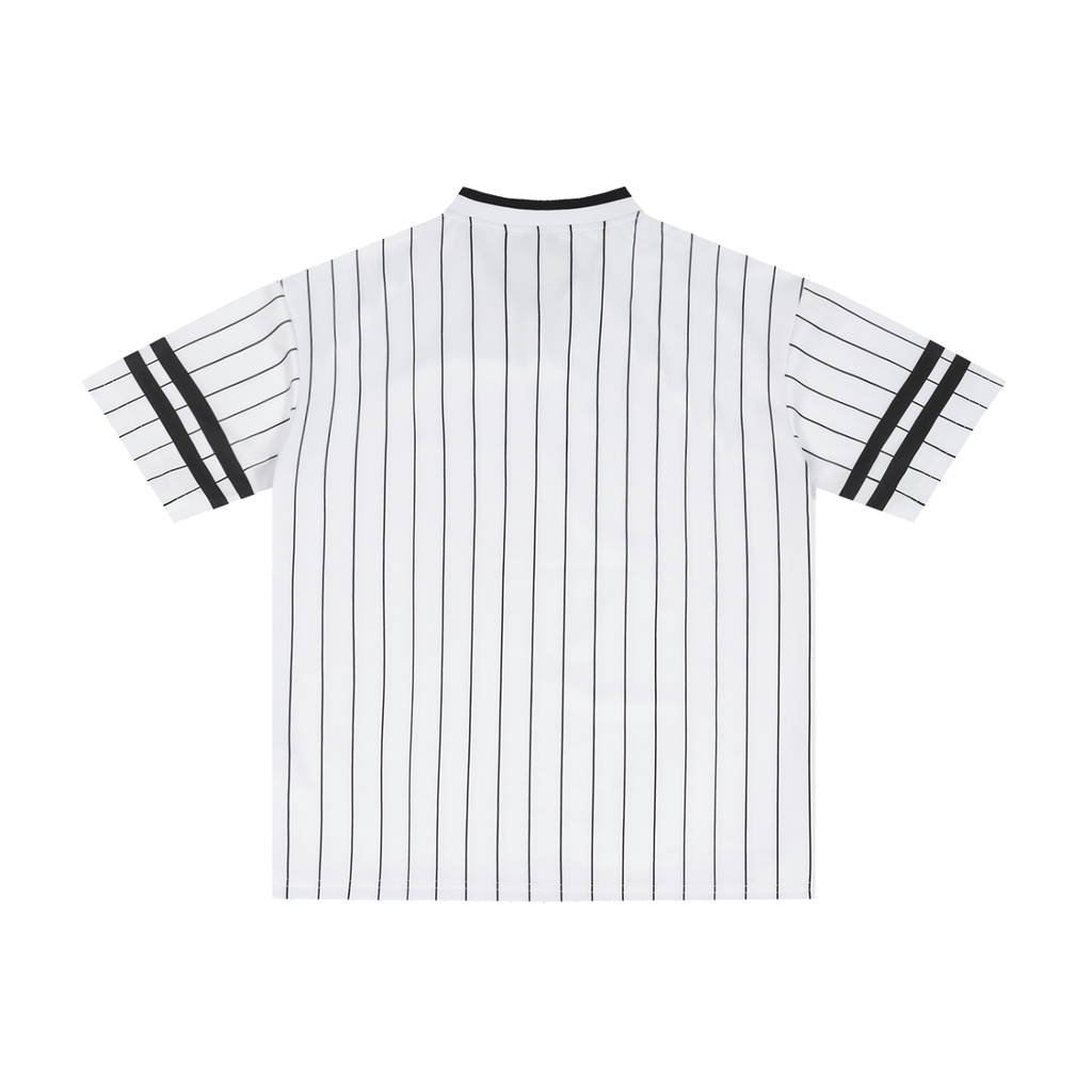 Cold N Cocky Striped V-Neck Tee