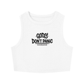 GODS Tight Crewneck Crop in White
