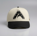 Clock Tower Snapback in Cream