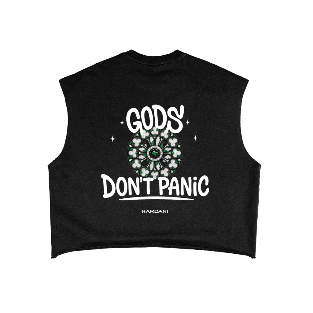 GODS French Boxy Tank in Black