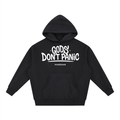 GODS Oversized Boxy Fleece in Black