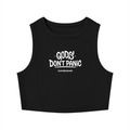GODS Tight Crewneck Crop in Black