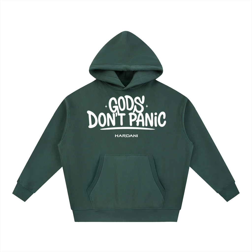 GODS Oversized Boxy Fleece in Green